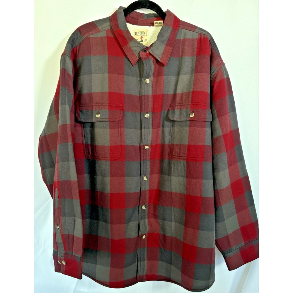 Red Head Brand Jacket‎ Size 2XL Button up Pockets